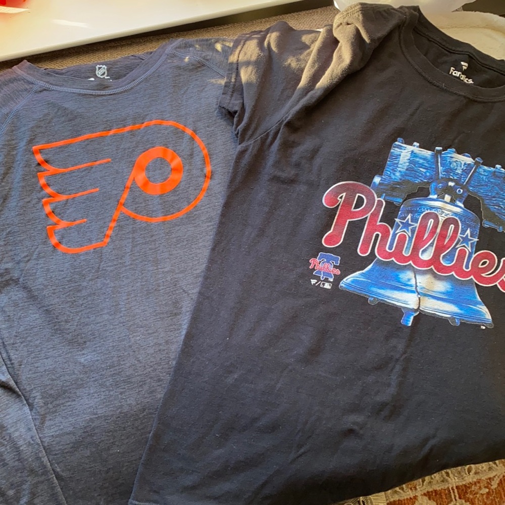 2 Phillys sports shirt bundle